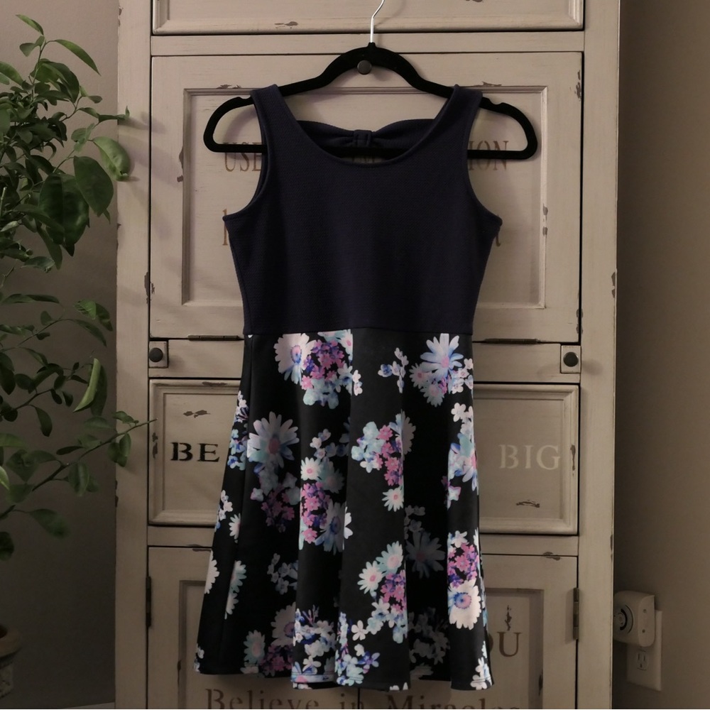 Justice Floral dress size 12